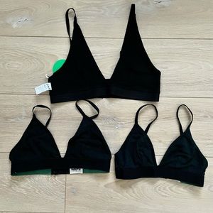Pact Apparel and Wama Underwear Triangle Bras - 3